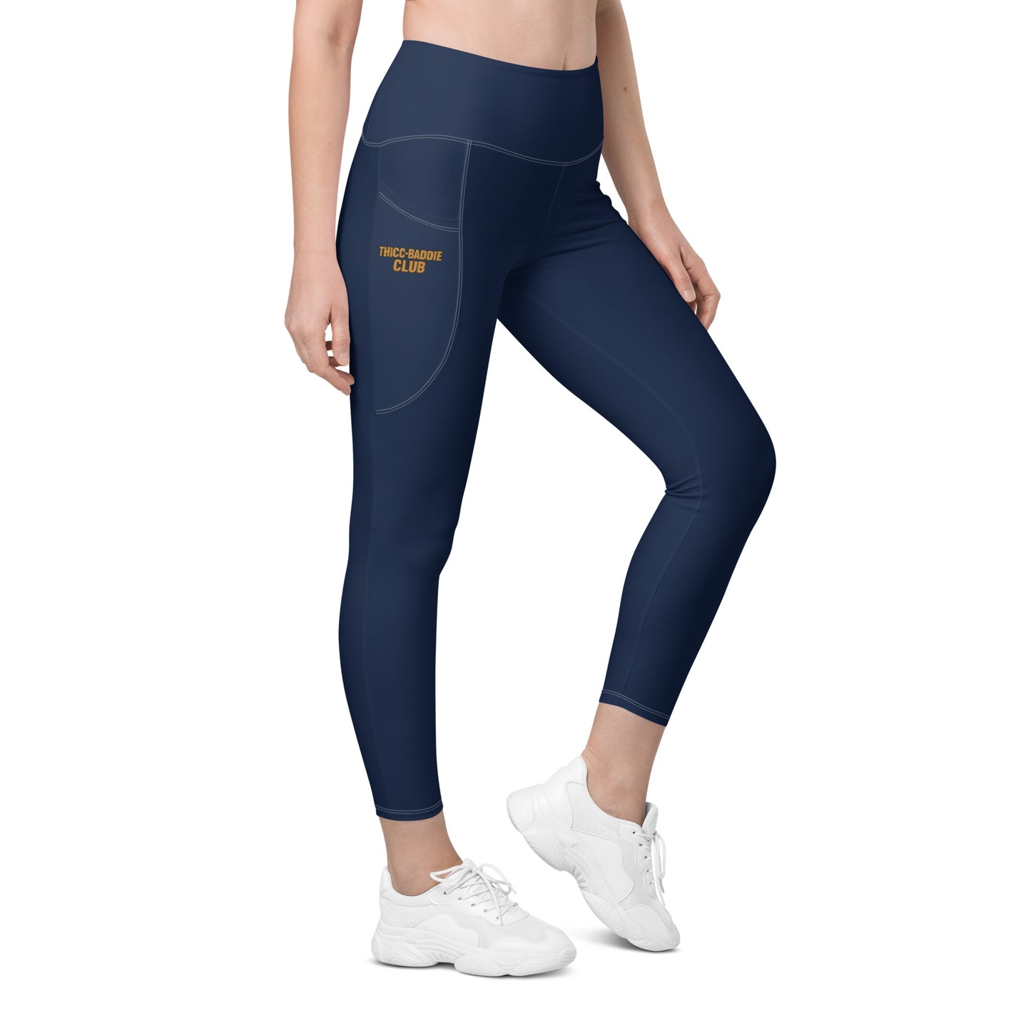 THICC-BADDIE CLUB Leggings with pocket design