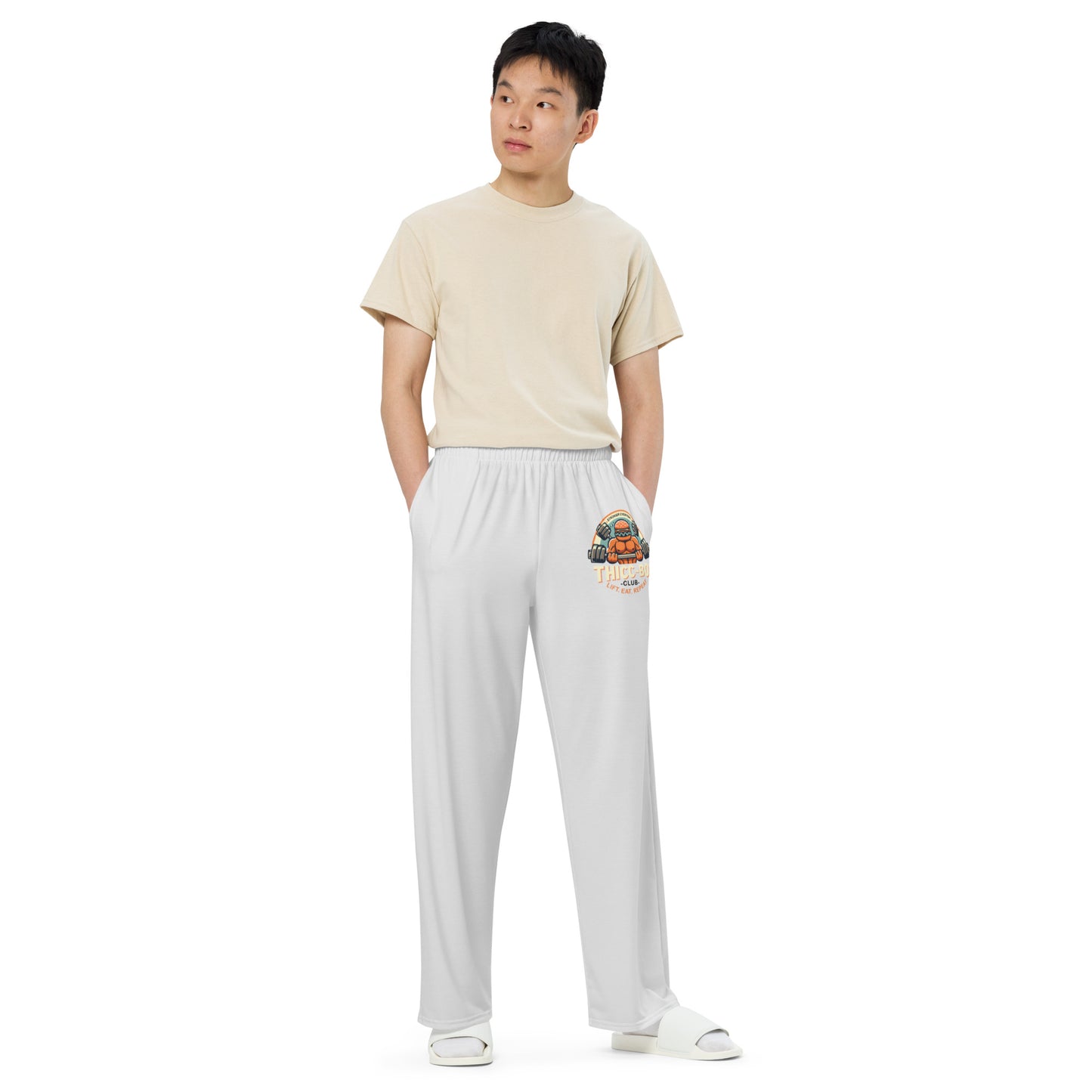 THICC-BOI CLUB Men's Wide Leg Sweats
