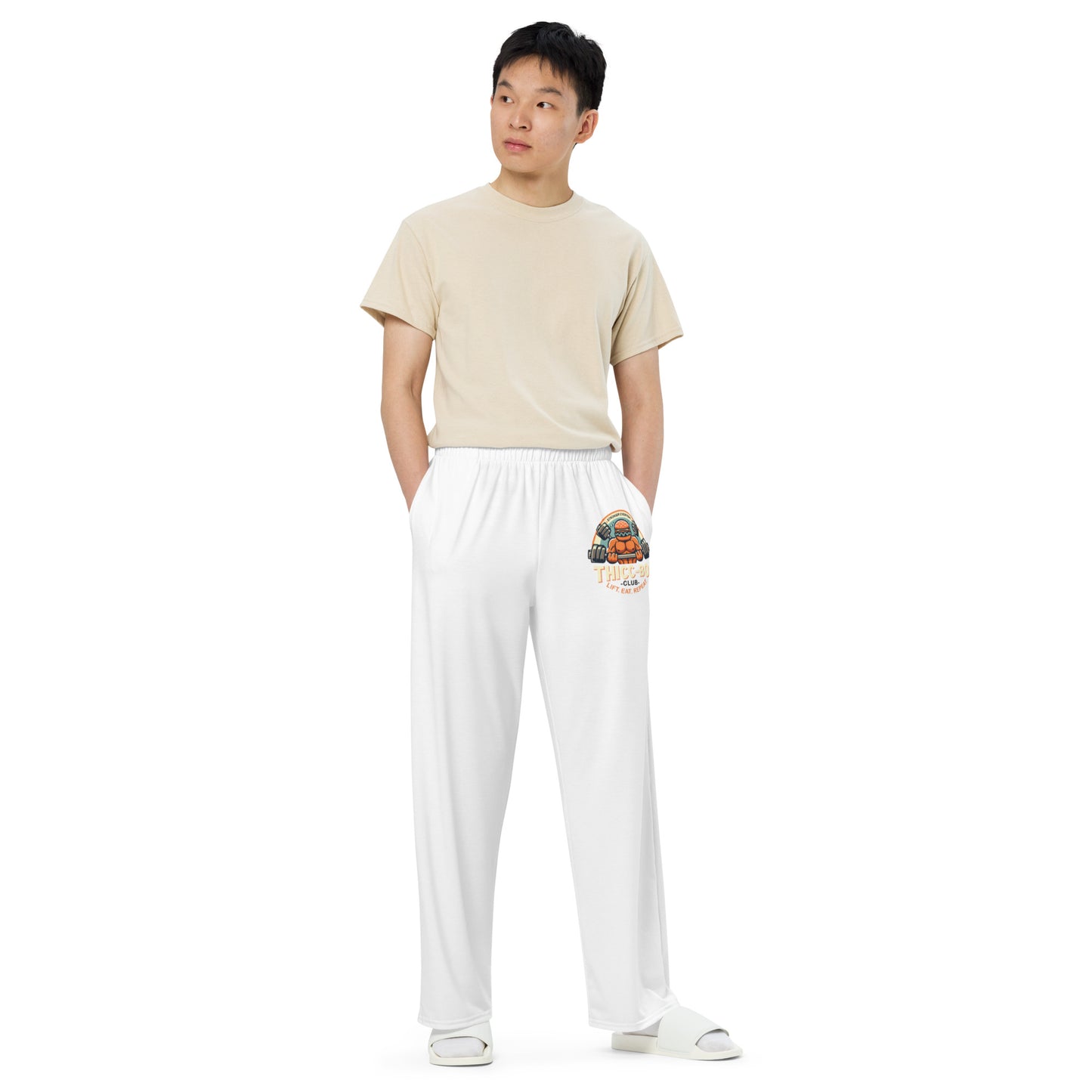 THICC-BOI CLUB Men's Wide Leg Sweats