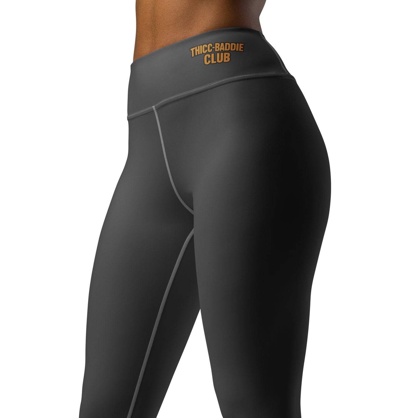 THICC-BADDIE CLUB Leggings with Side Design