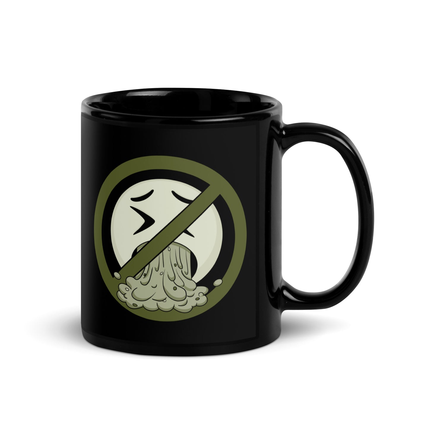 No Puking Allowed Mug