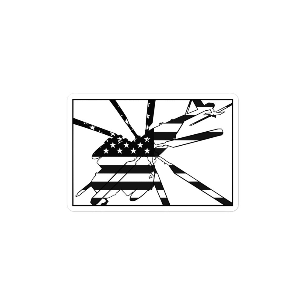 Flag Shitter Sticker