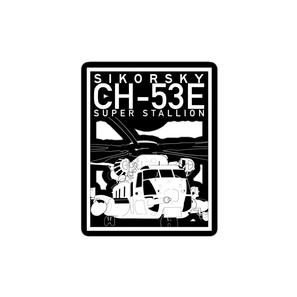 CH-53E Poster Sticker