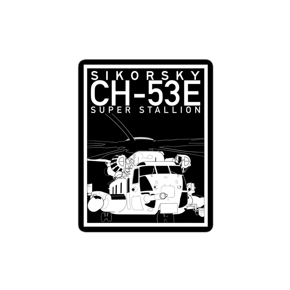 CH-53E Poster Sticker