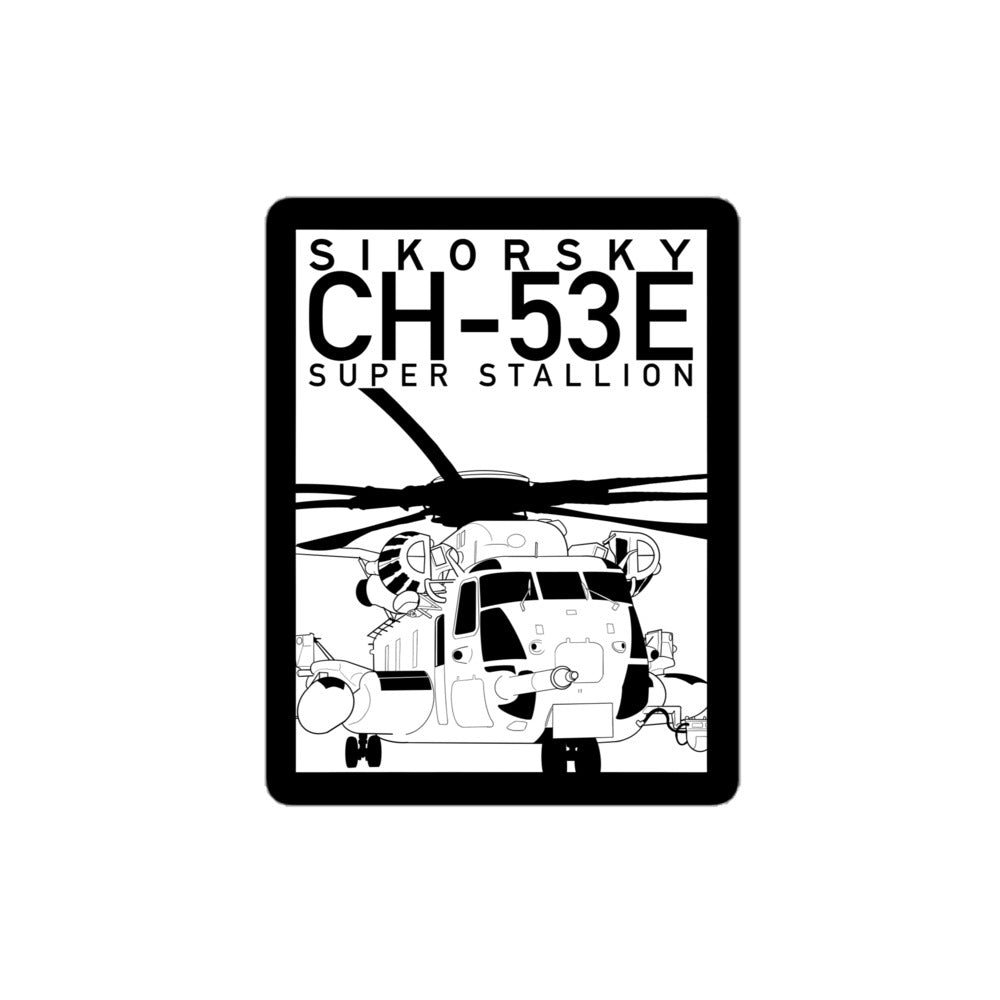 CH-53E Poster Sticker
