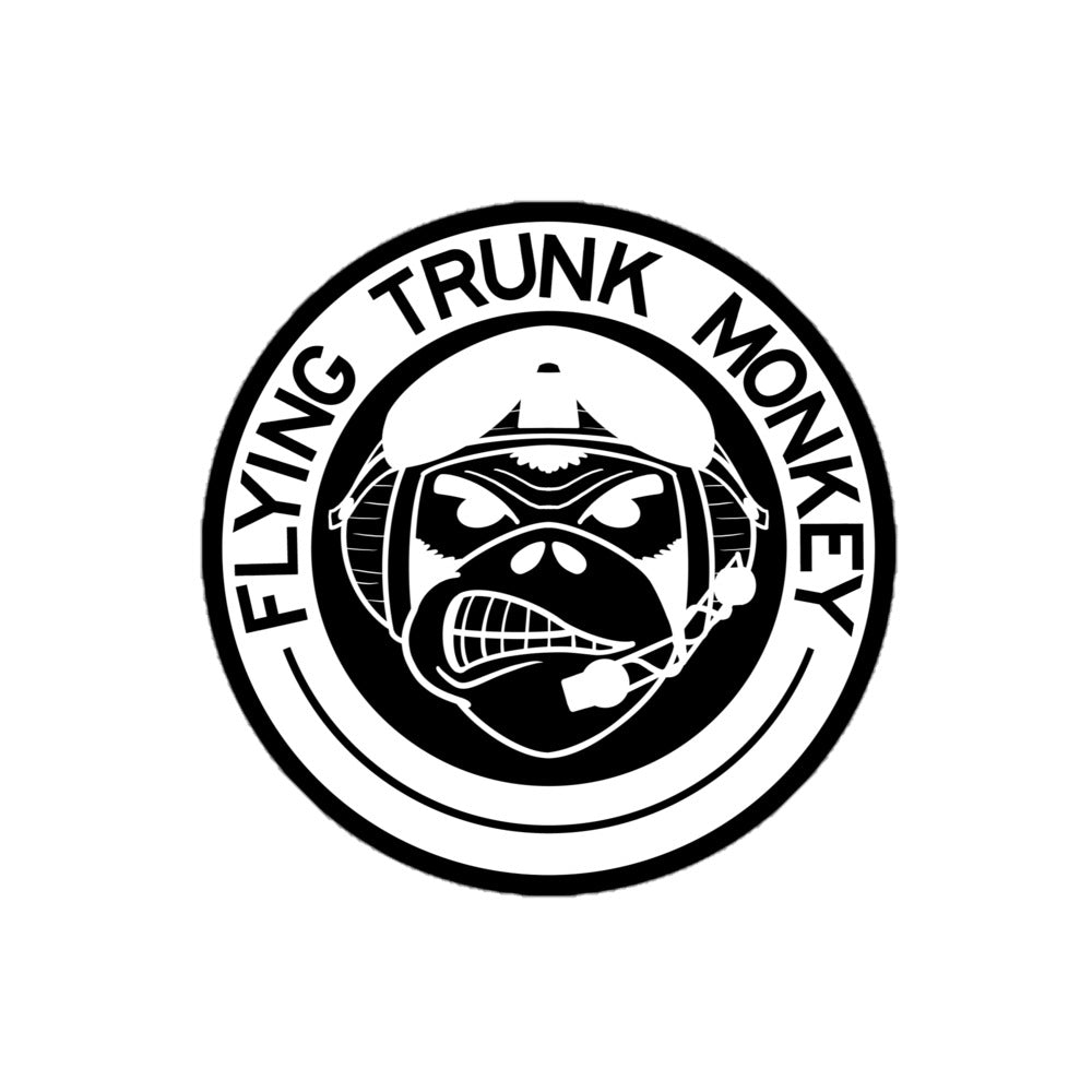 Flying Truck Monkey Sticker