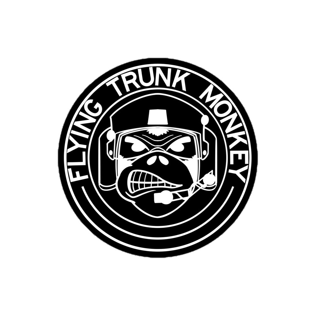 Flying Truck Monkey Sticker
