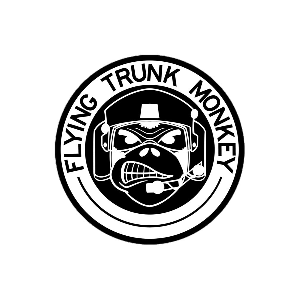 Flying Truck Monkey Sticker