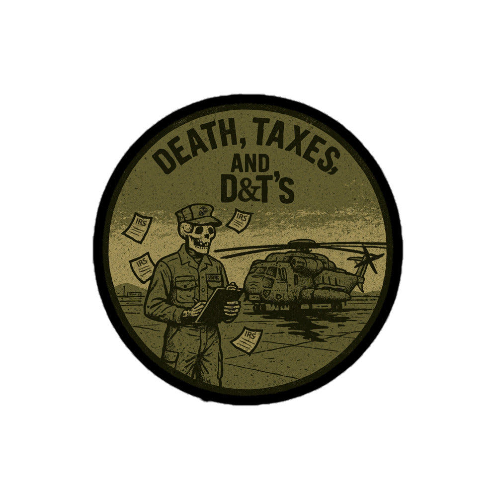 THICC-BOI CLUB Death, Taxes, and a Downed Bird Sticker