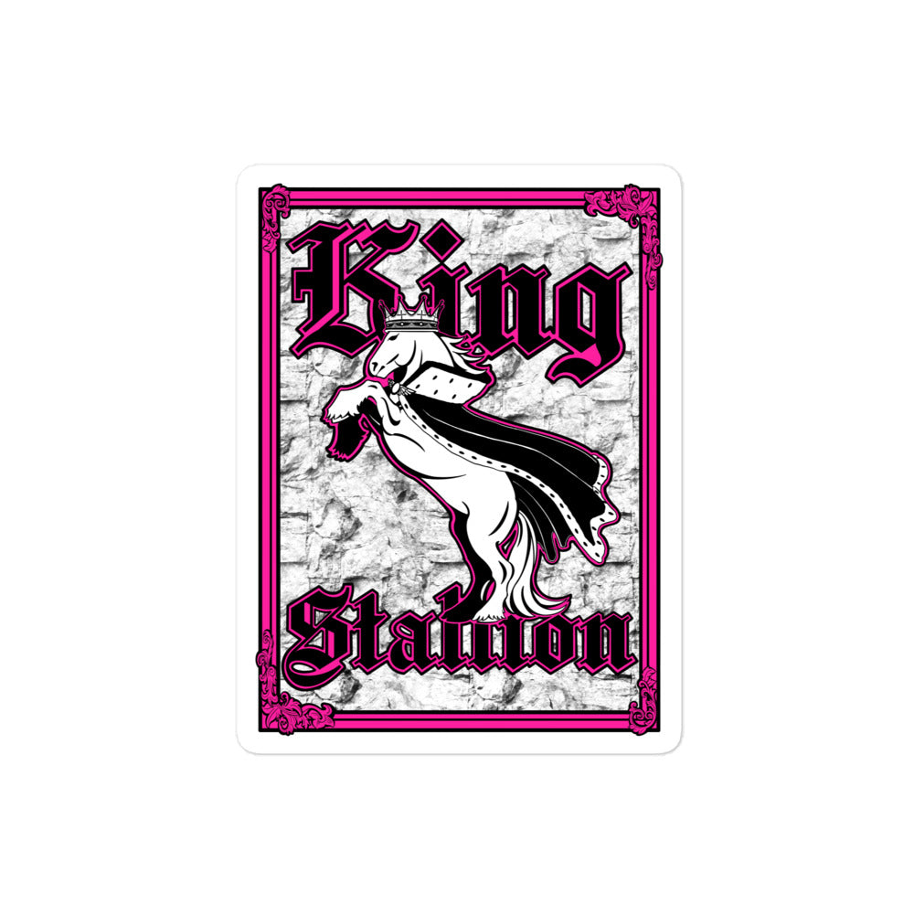 King Stallion Sticker