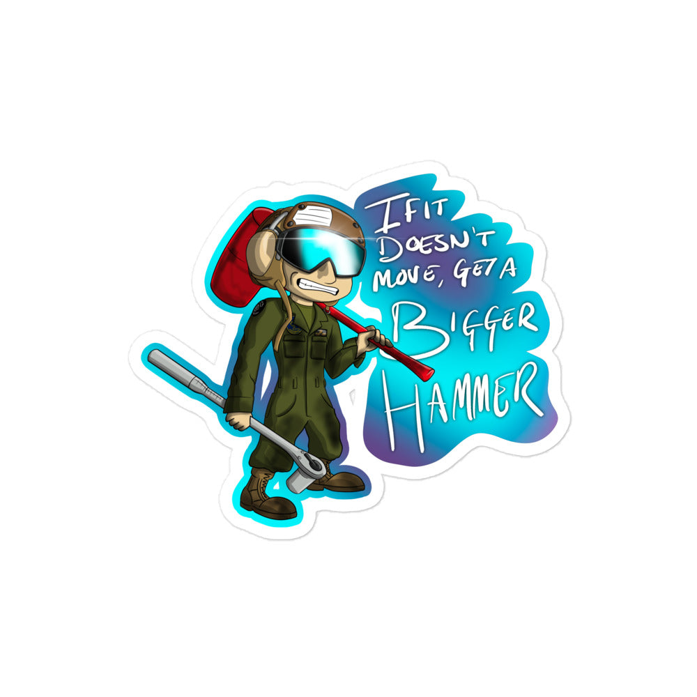 Bigger Hammer Sticker