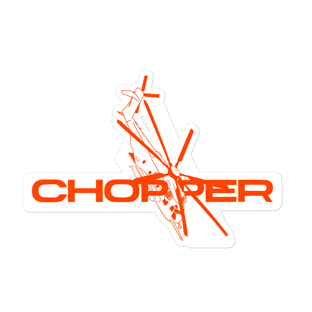 Chopper Sticker