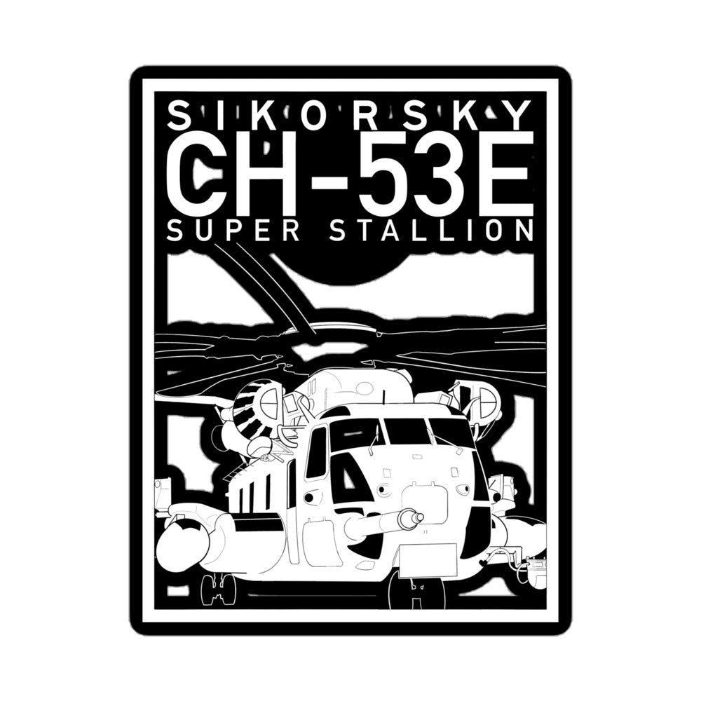 CH-53E Poster Sticker