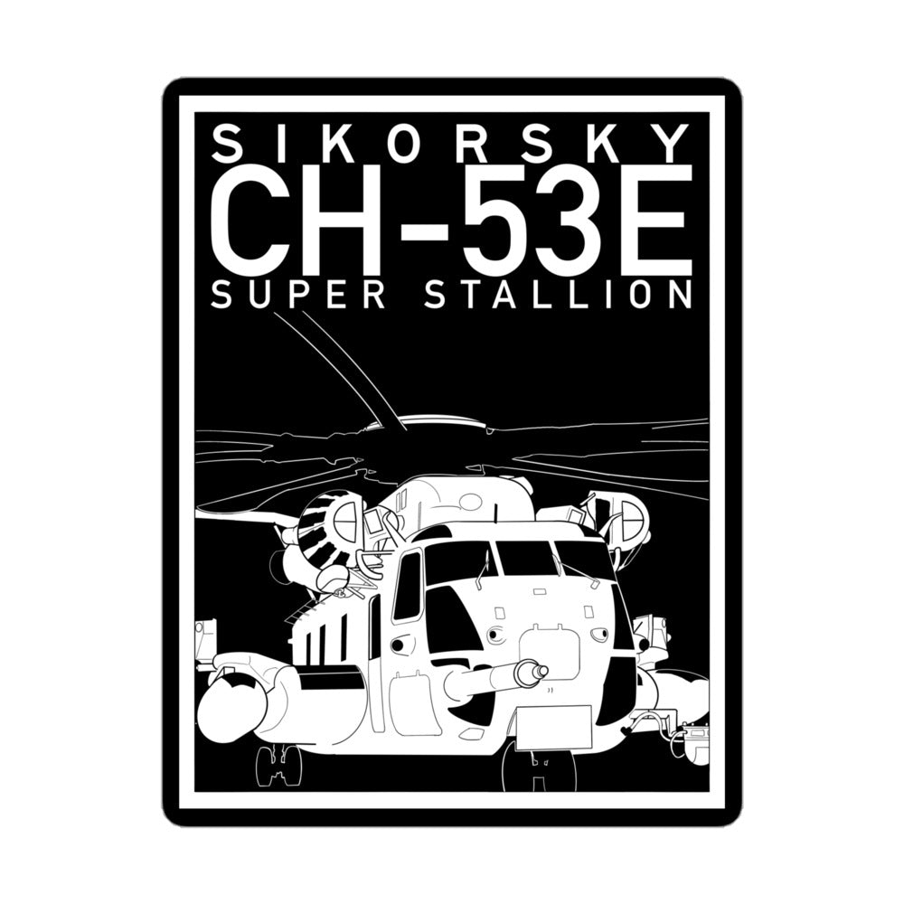 CH-53E Poster Sticker