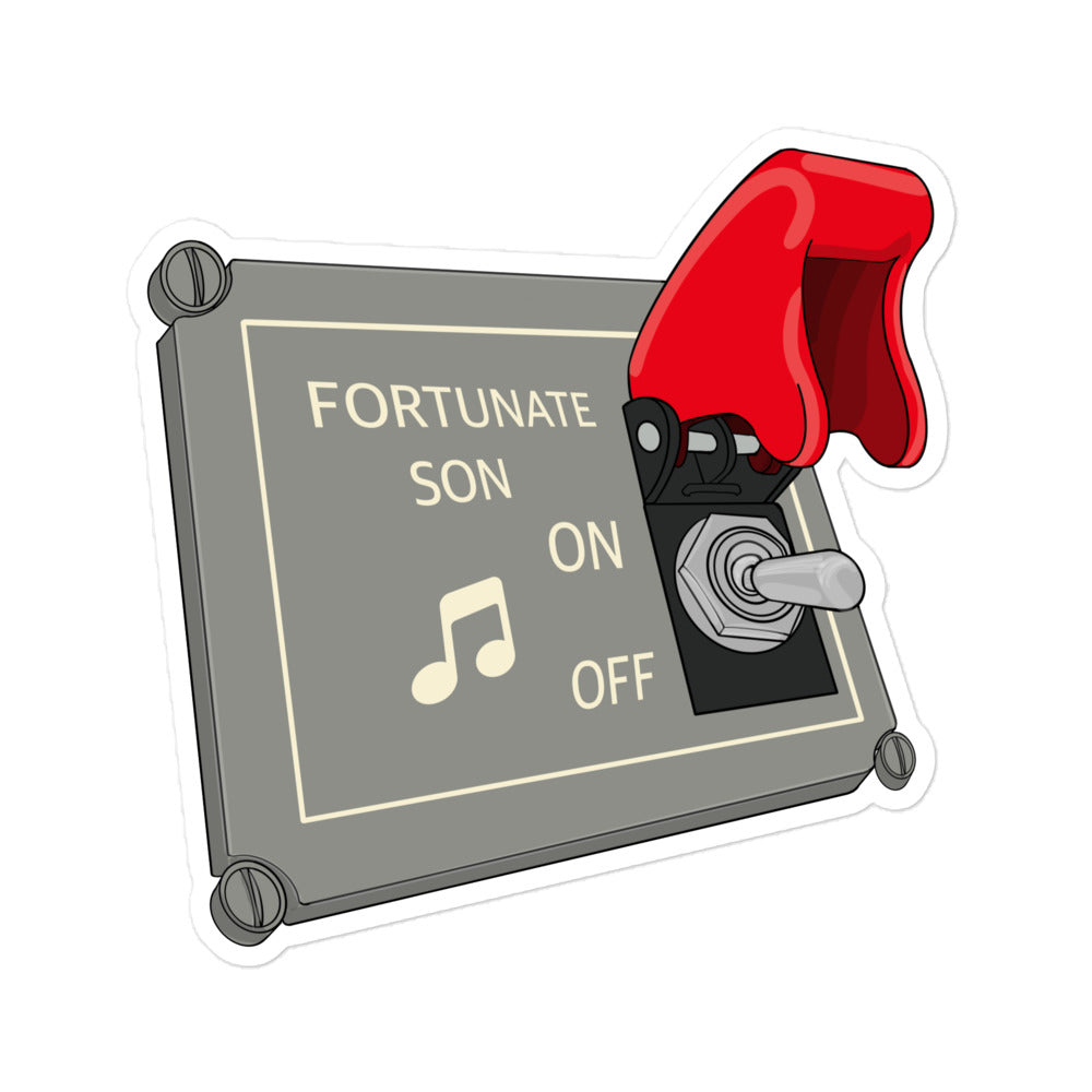 Fortunate Son Switch Sticker