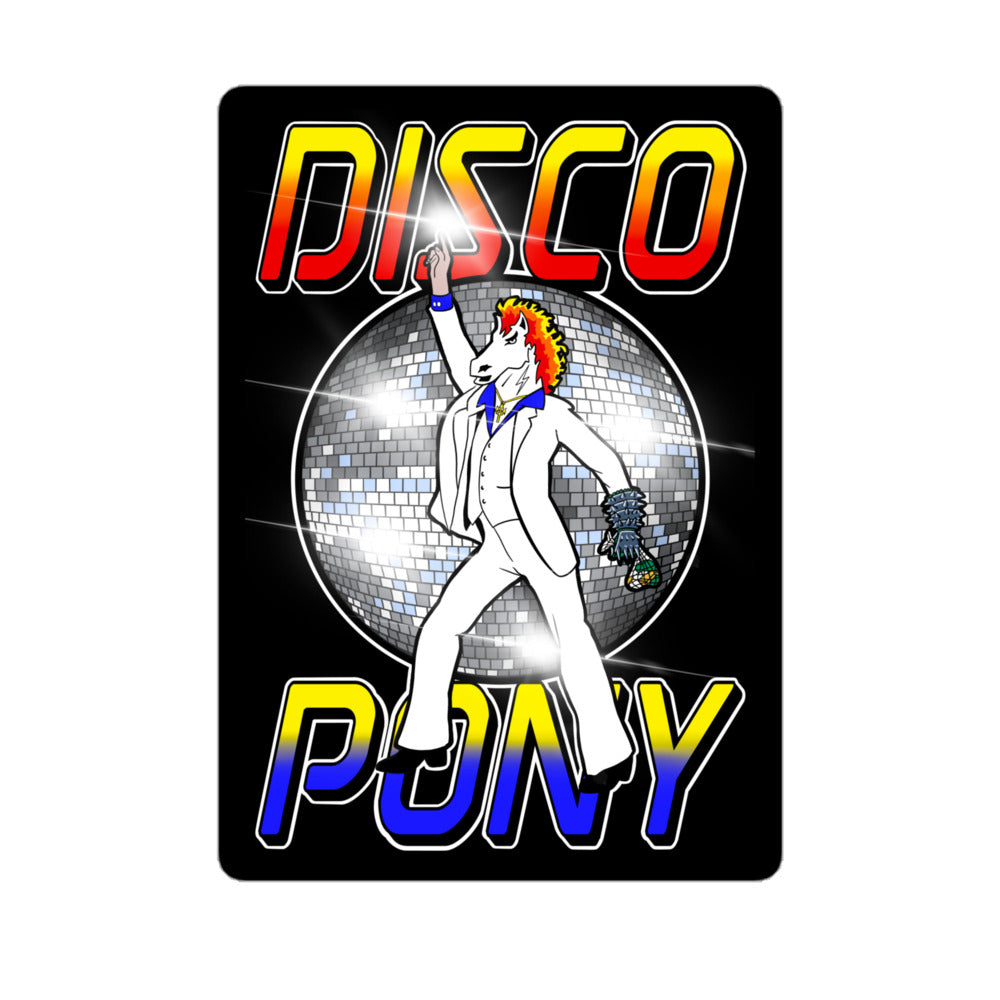 Disco Pony Sticker
