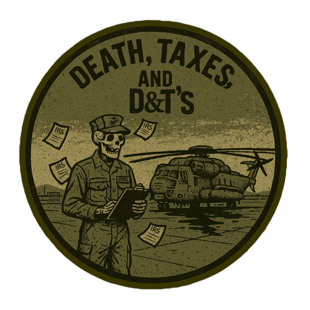 THICC-BOI CLUB Death, Taxes, and a Downed Bird Sticker