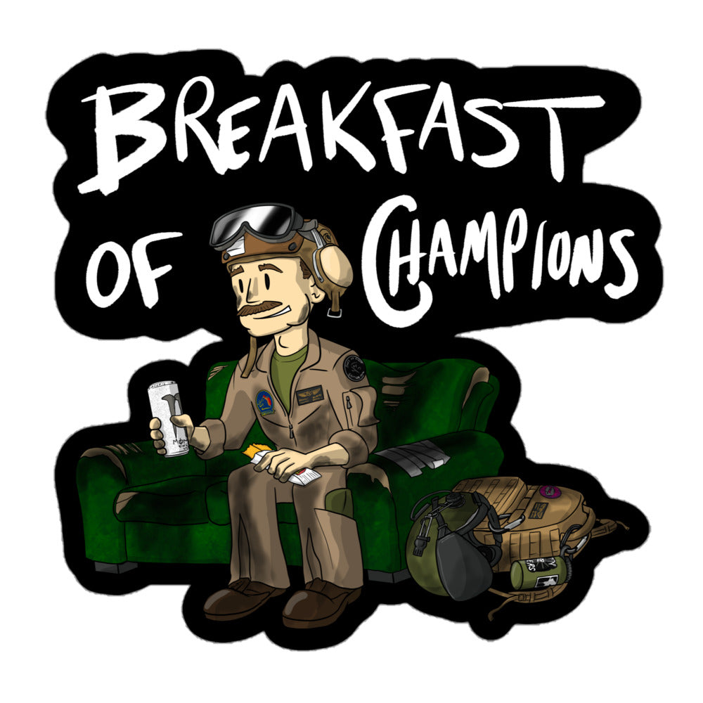 Breakfast of Champions Sticker