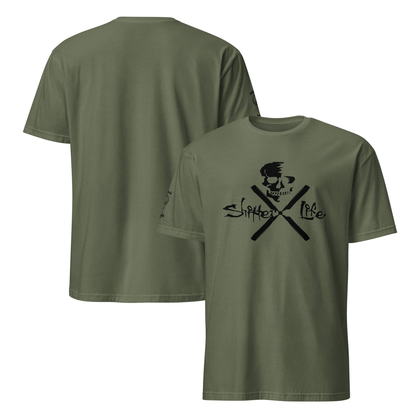 Shitter Life Skull Shirt