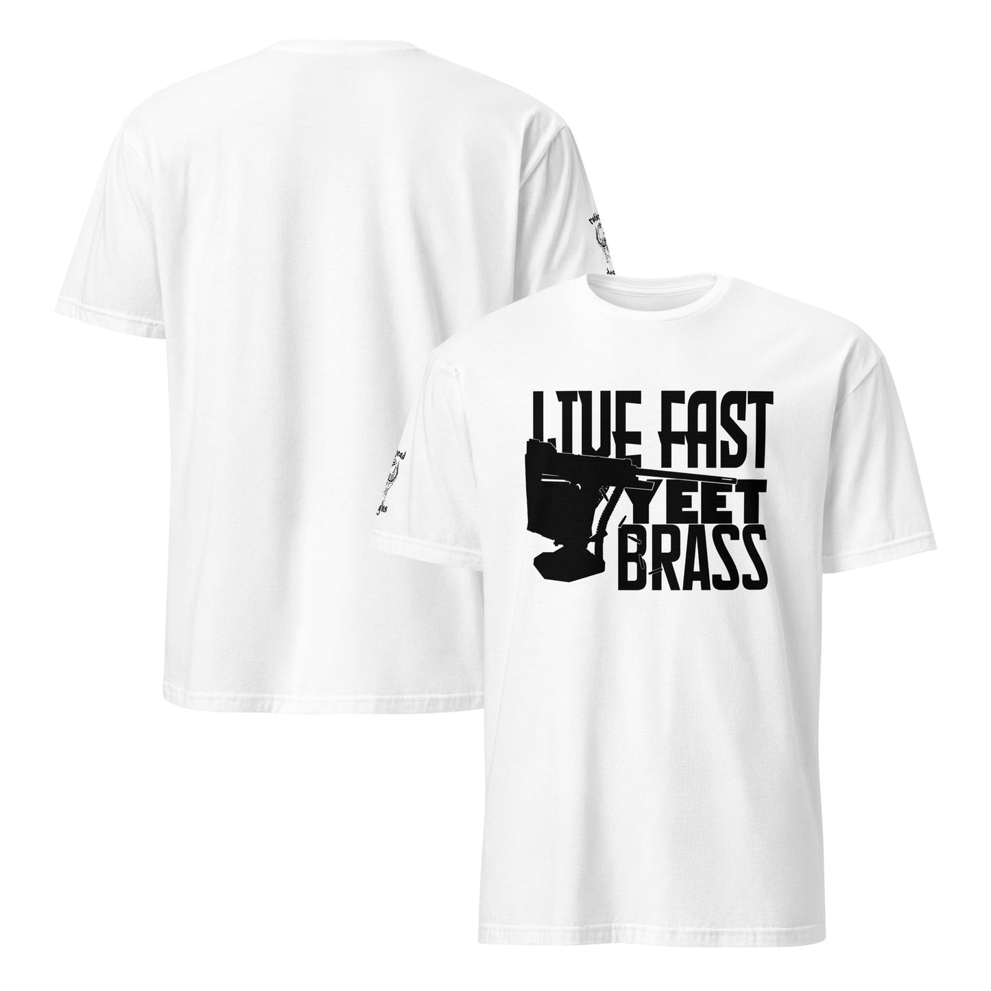 Live Fast, Yeet Brass Shirt