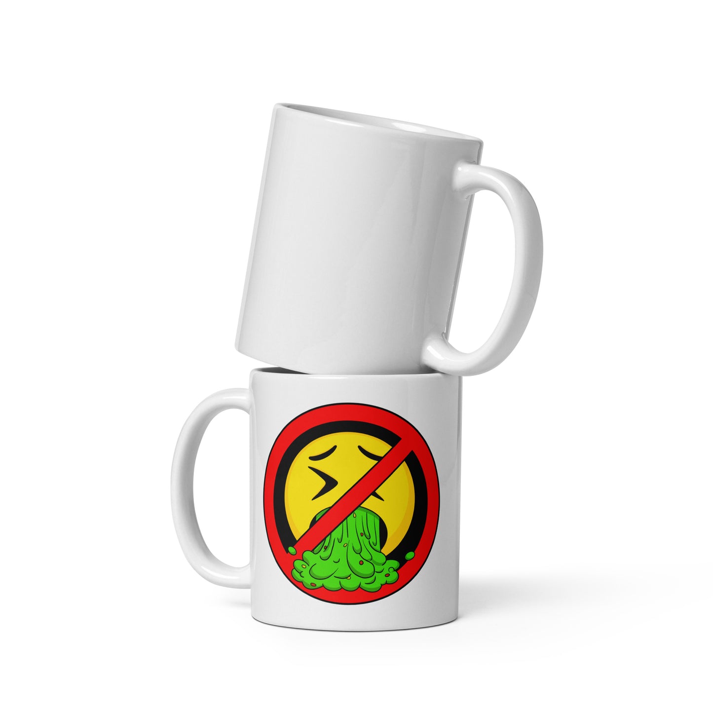 No Puking Allowed Mug