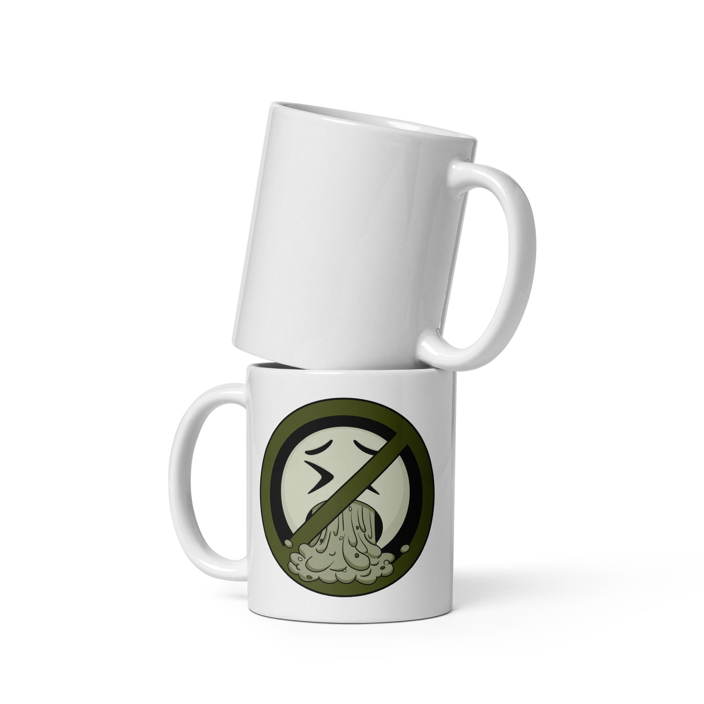 No Puking Allowed Mug