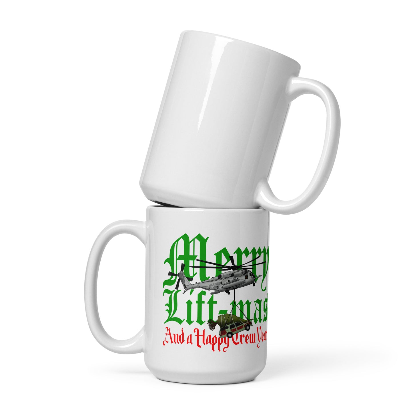 Merry Lift-Mas Mug