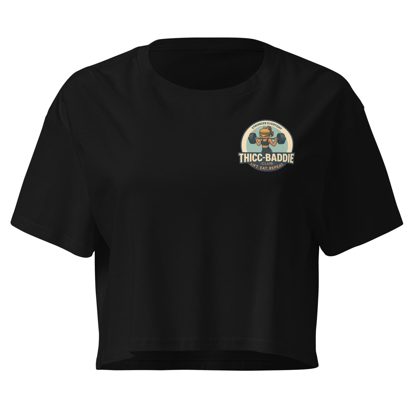 THICC-BADDIE CLUB Women’s Crop Top