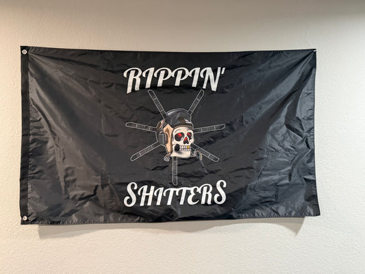 Rippin Shitters Flag
