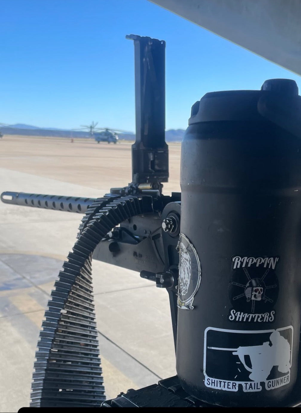 Shitter Tail Gunner Sticker