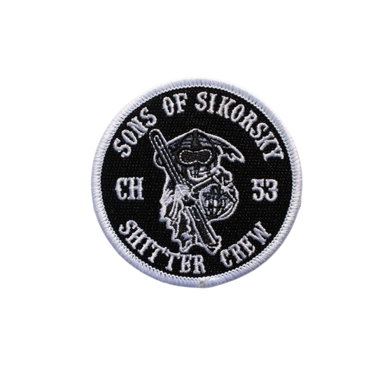 CH53 Sons of Sikorsky - Shitter Crew Patch