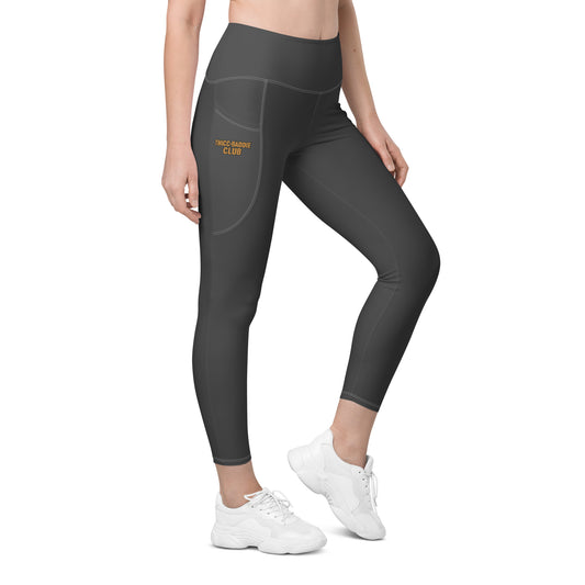THICC-BADDIE CLUB Leggings with pocket design