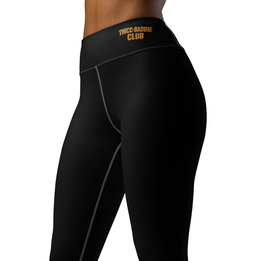 THICC-BADDIE CLUB Leggings with Side Design