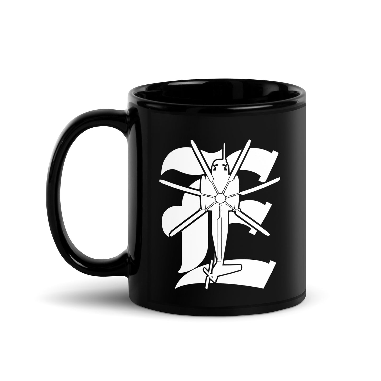 E Silhouette Mug