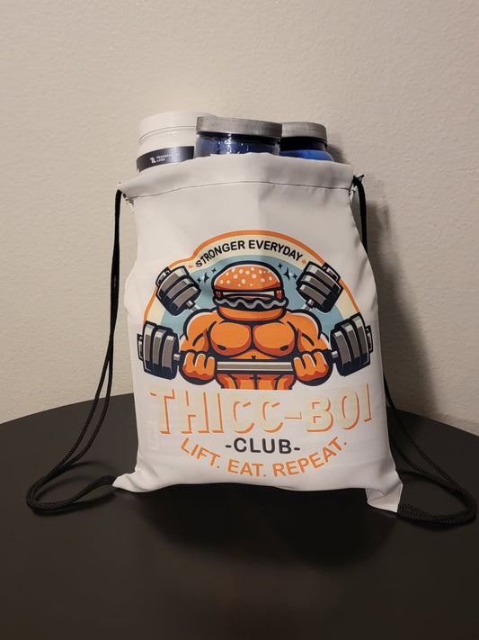 THICC-BOI CLUB Drawstring bag