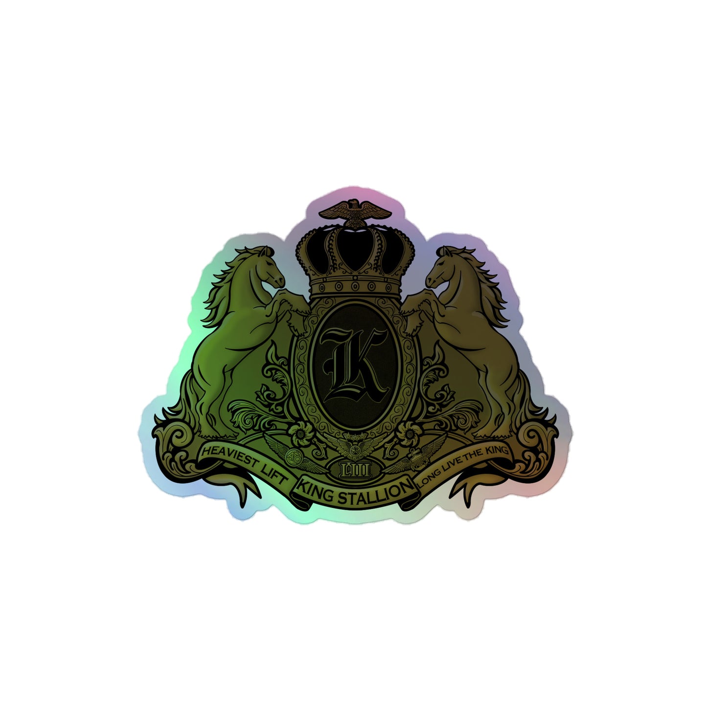 Royal K Sticker