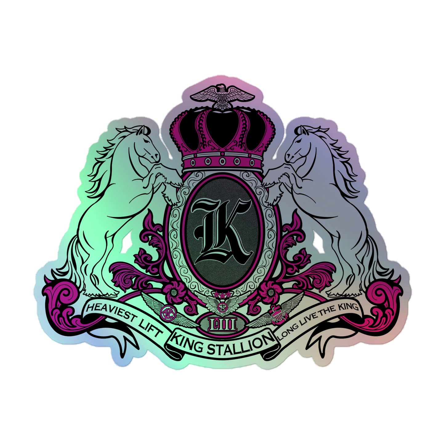 Royal K Sticker