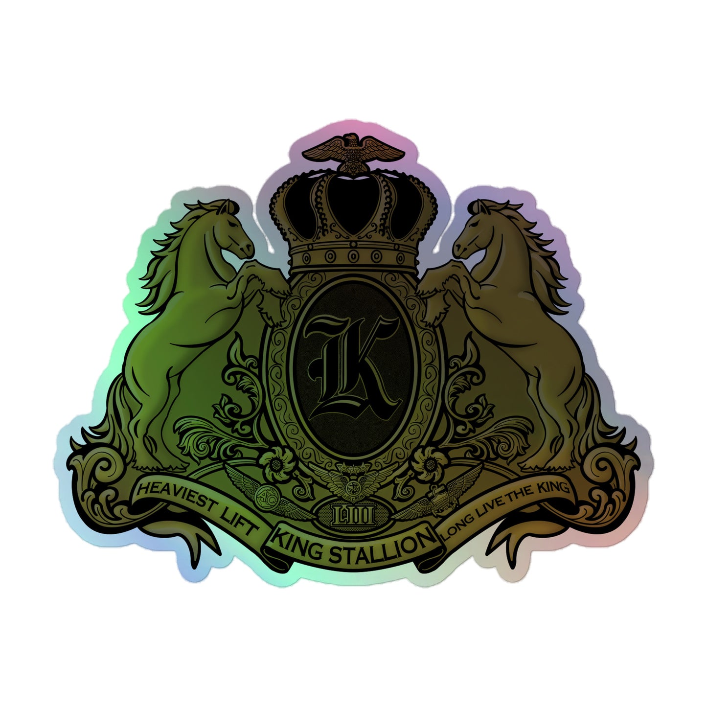 Royal K Sticker