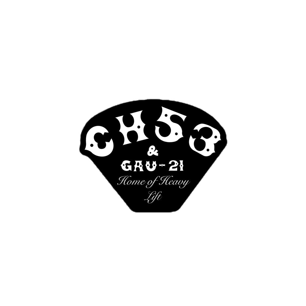 CH53 & GAU-21 "Home of Heavy Lift" Sticker