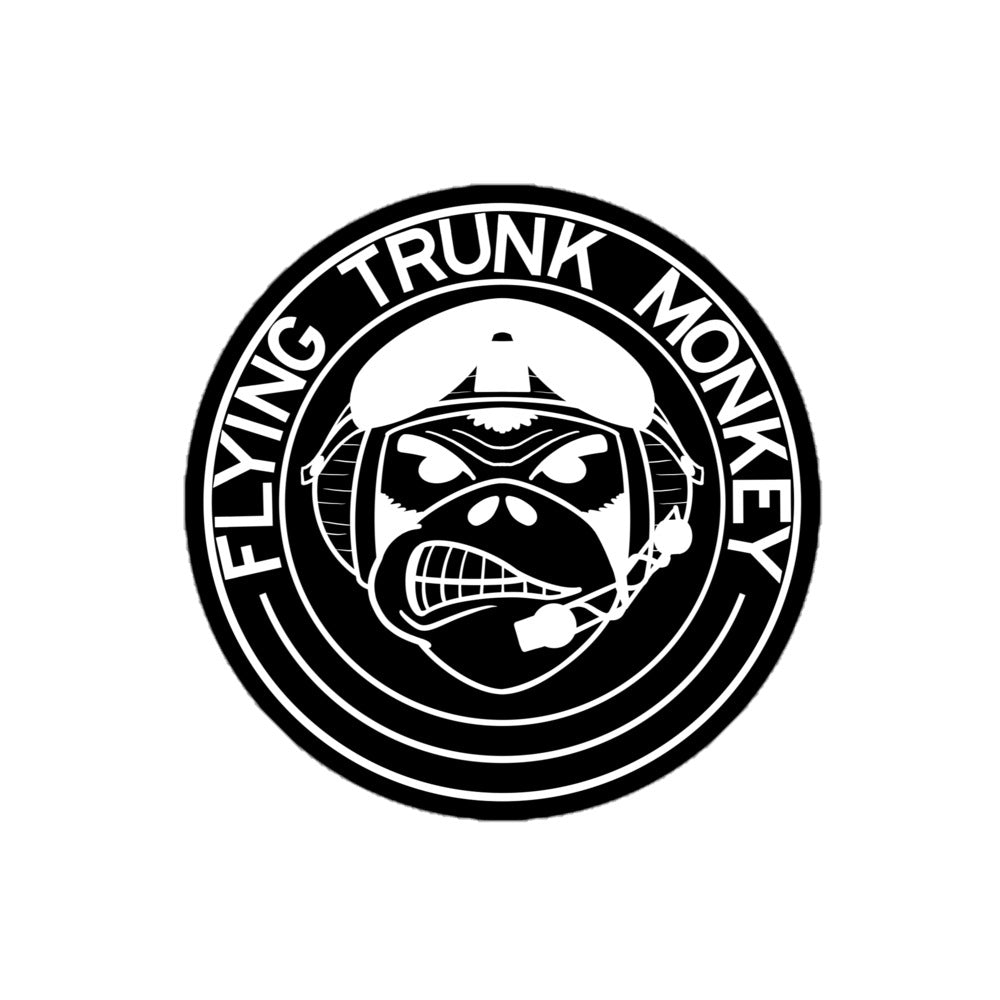 Flying Truck Monkey Sticker