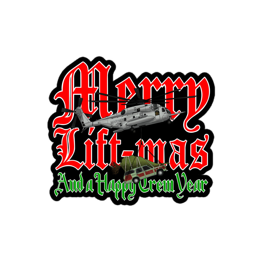 Merry Liftmas Stickers