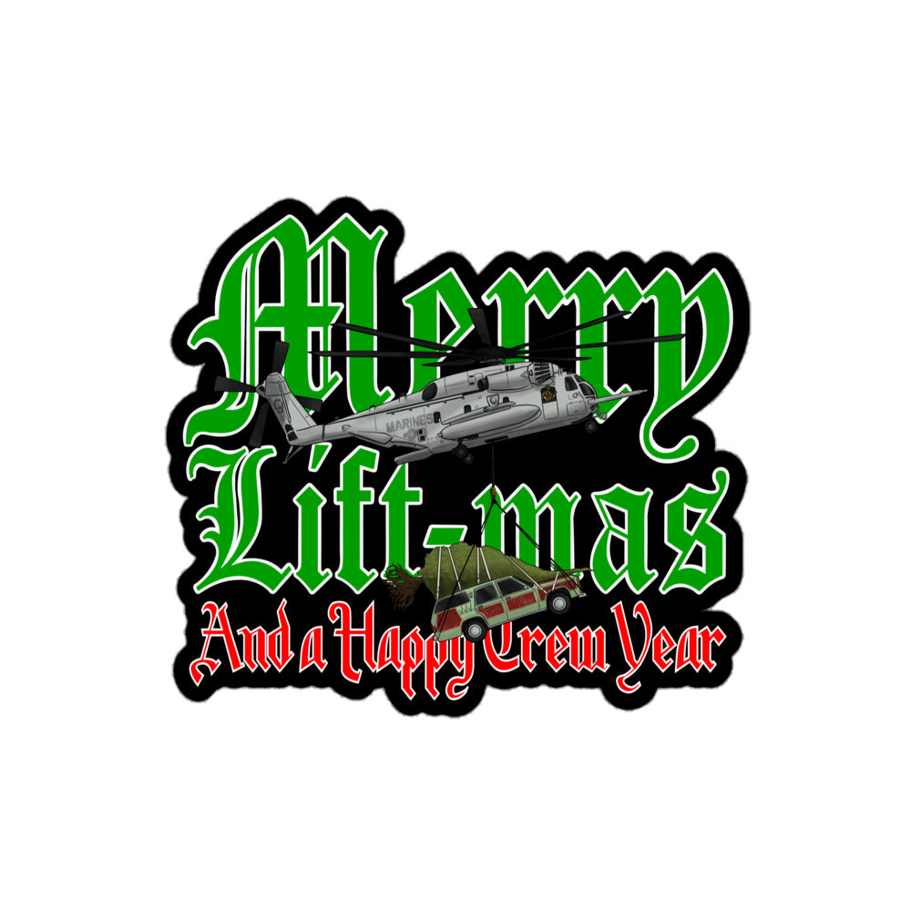 Merry Liftmas Stickers