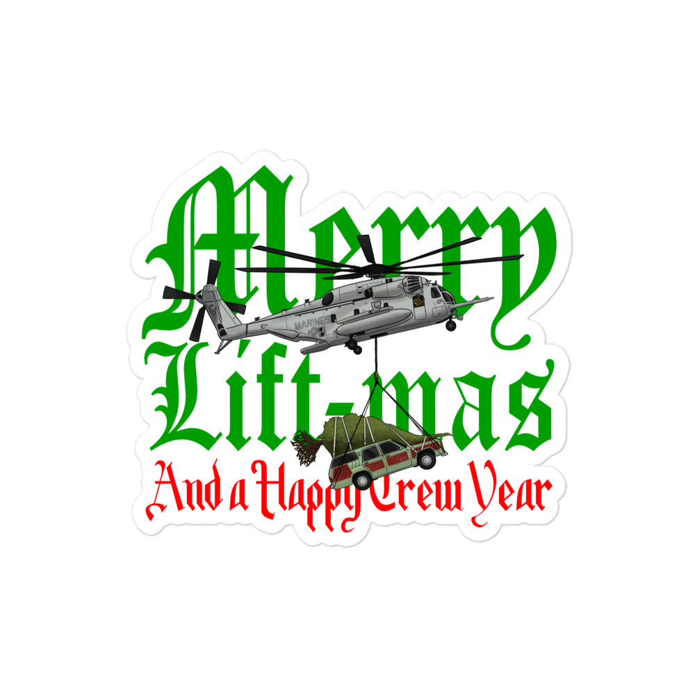 Merry Liftmas Stickers