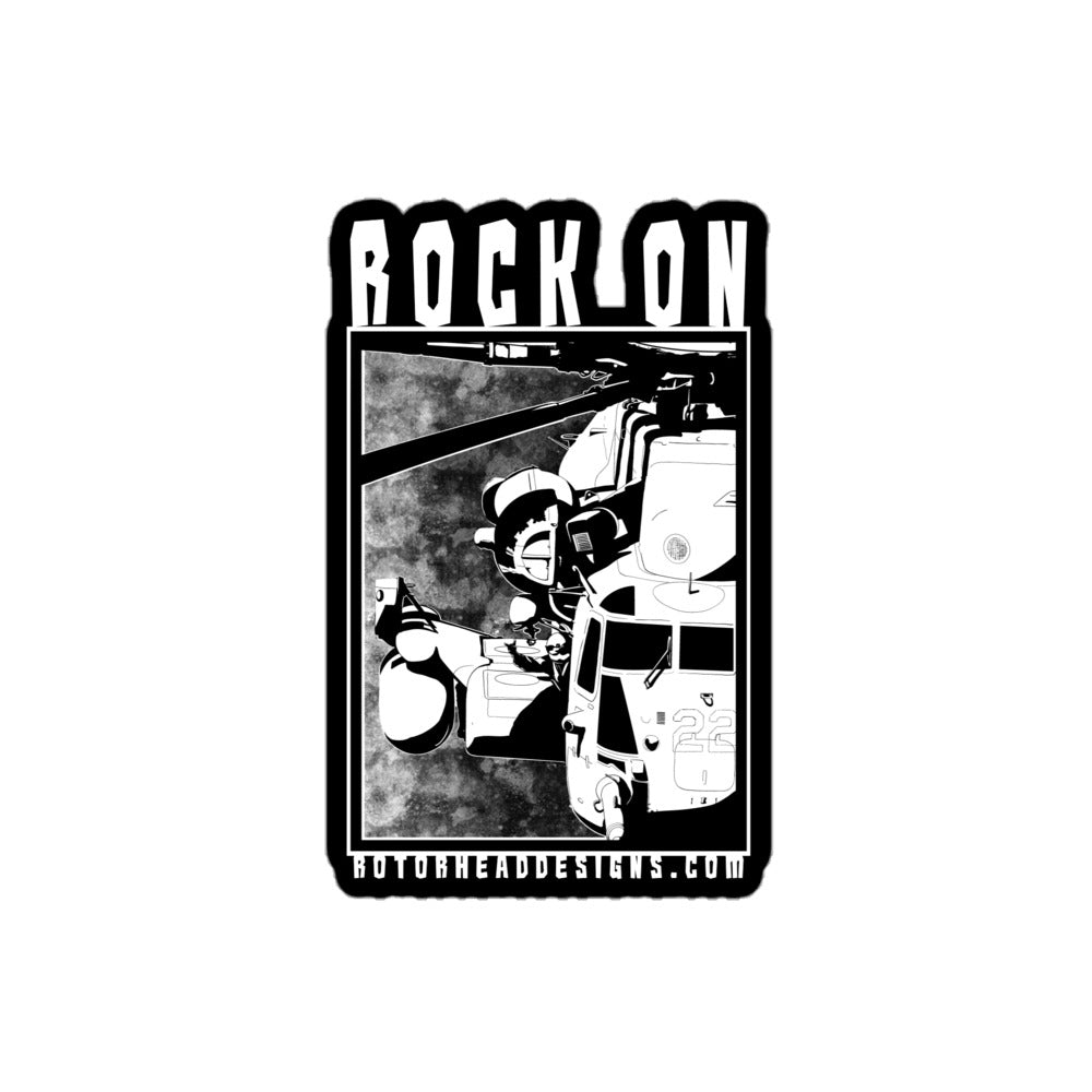 Rock On Sticker