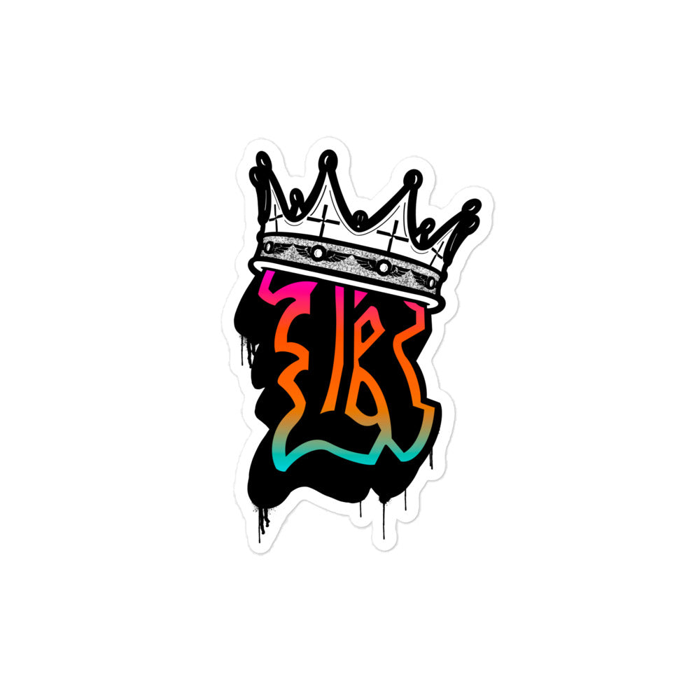 K Crown Stickers