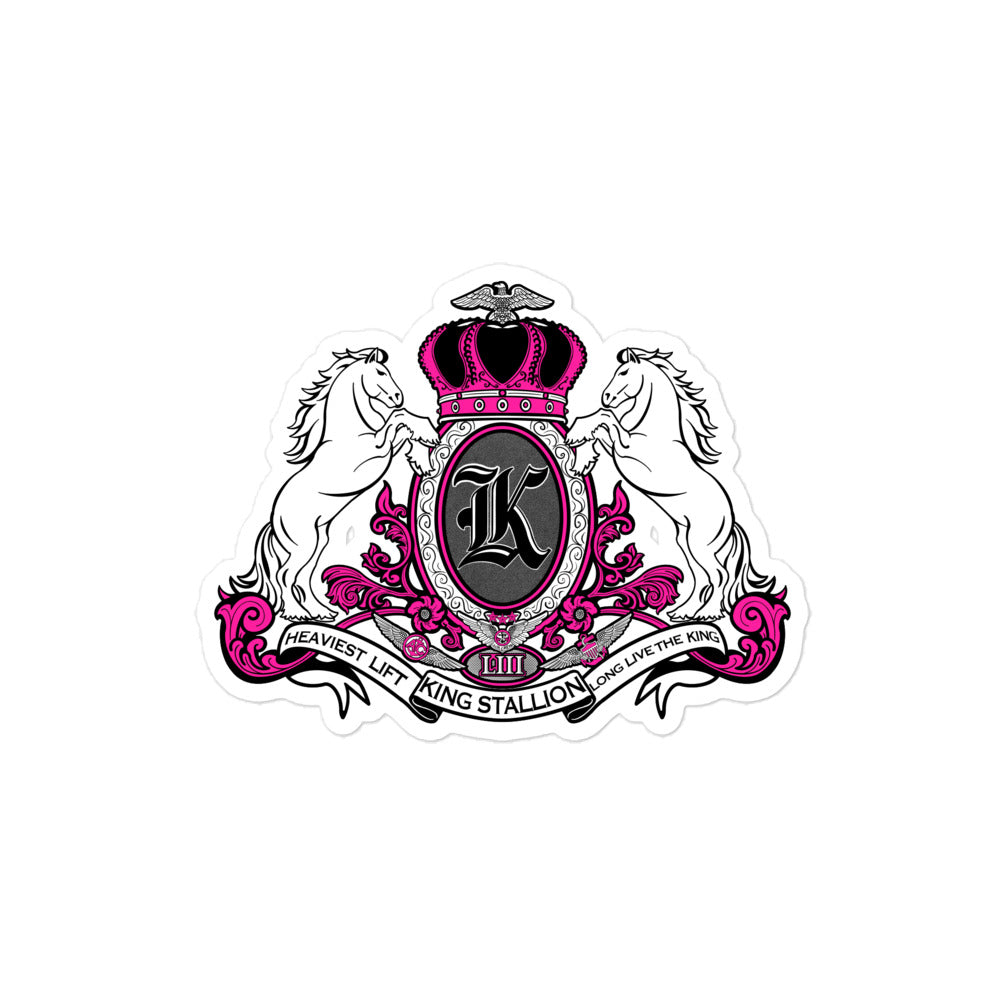 Royal K Sticker