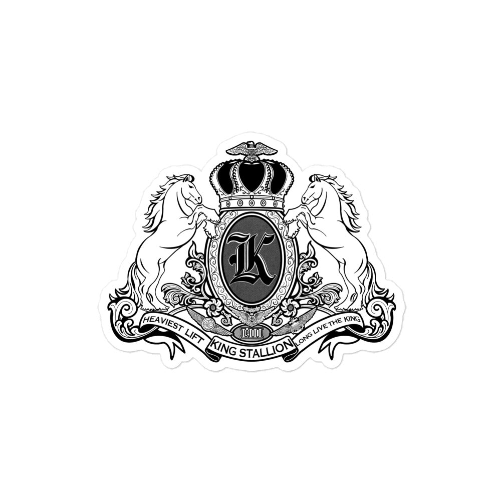 Royal K Sticker