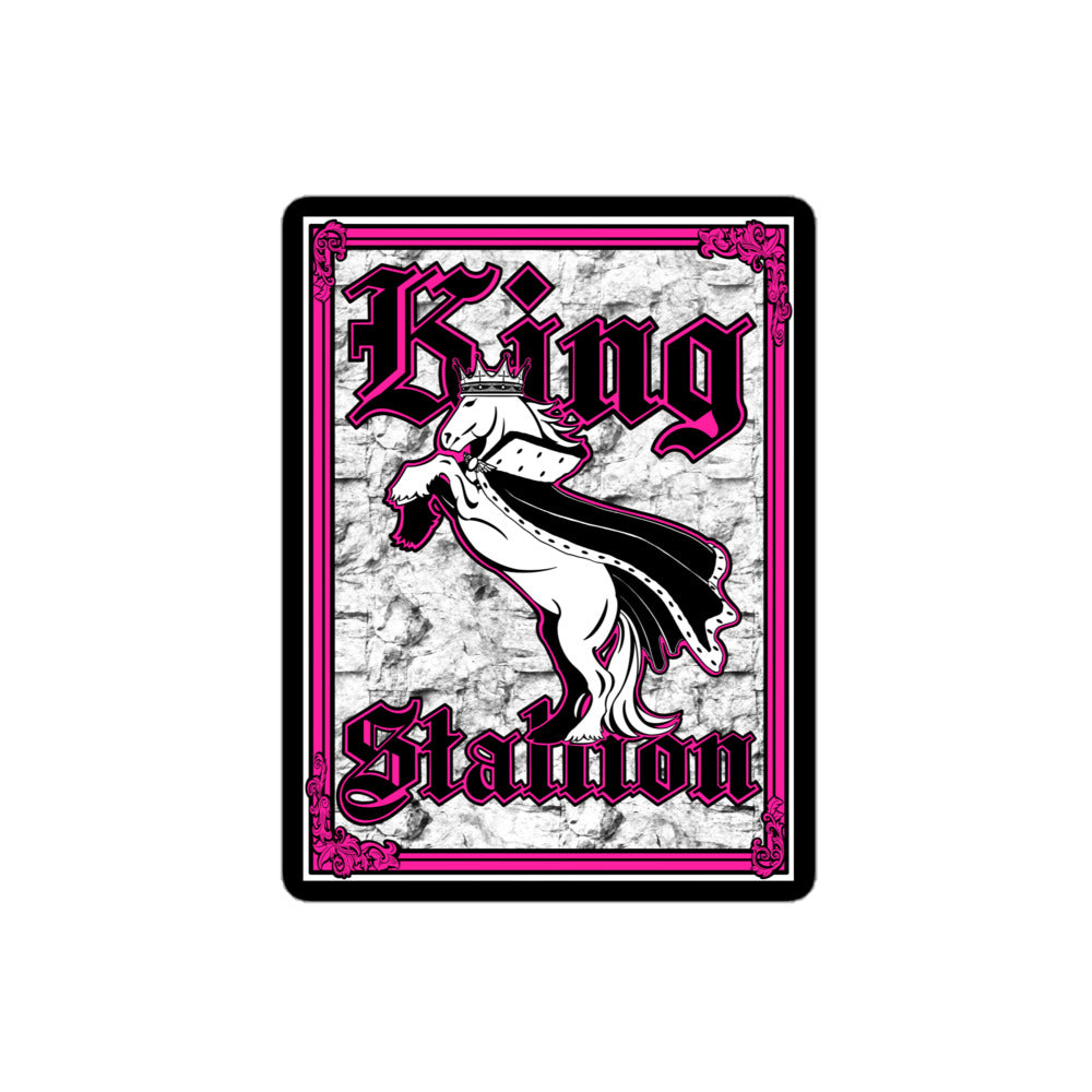 King Stallion Sticker
