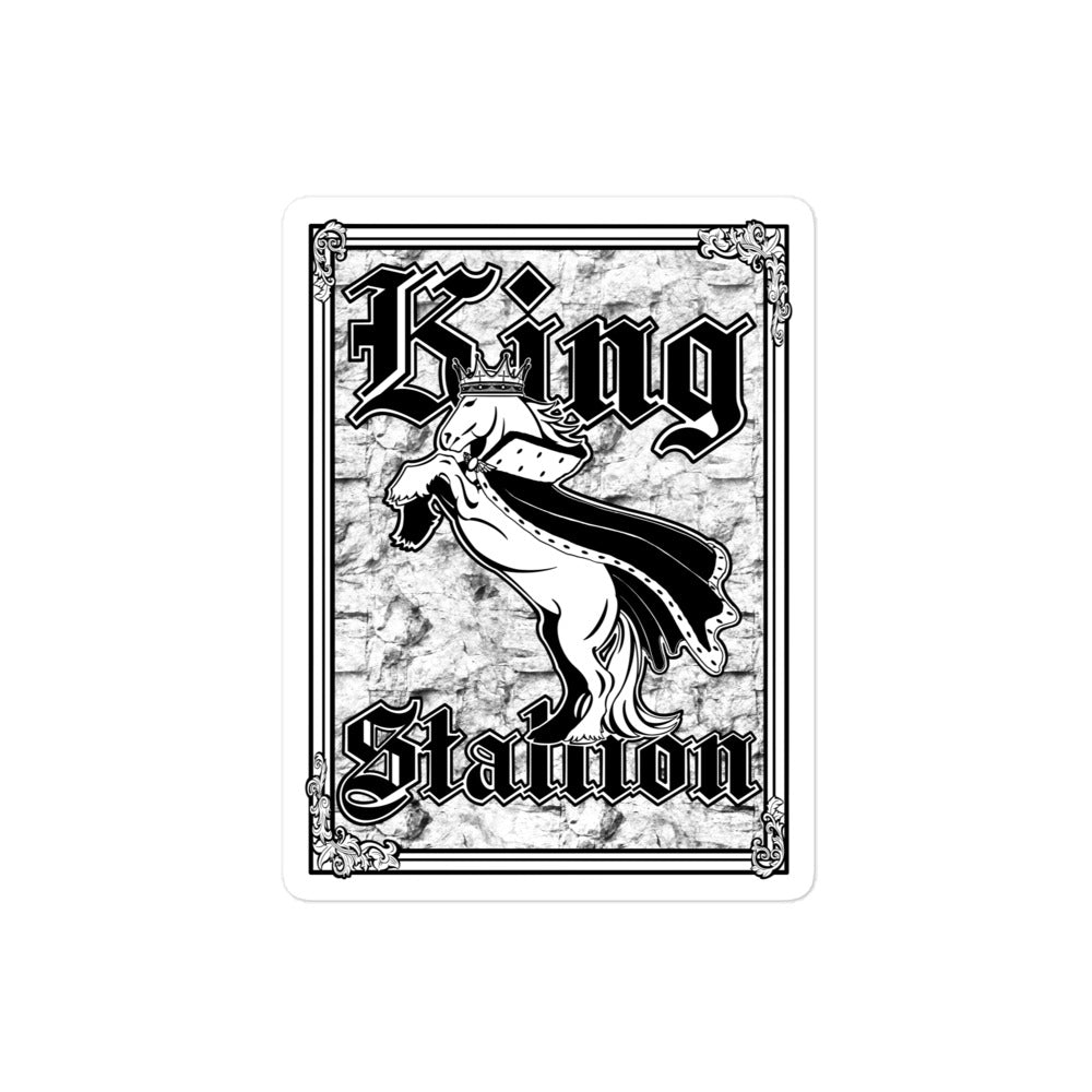 King Stallion Sticker