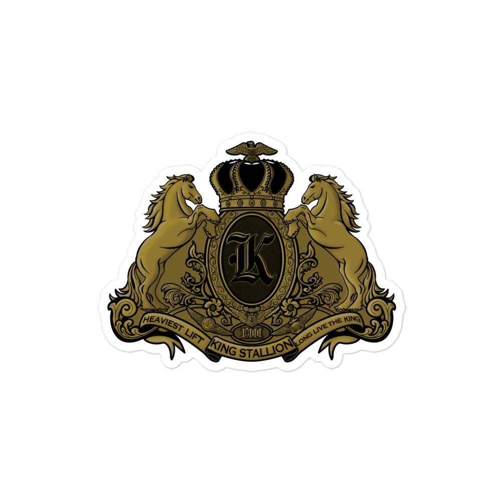 Royal K Sticker